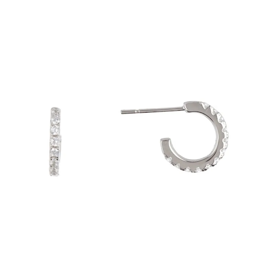 14k Gold Plated Mini Hoop Earrings