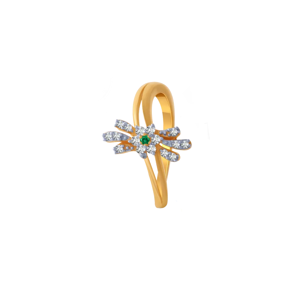 14KT (585) Yellow Gold Ring For Women
