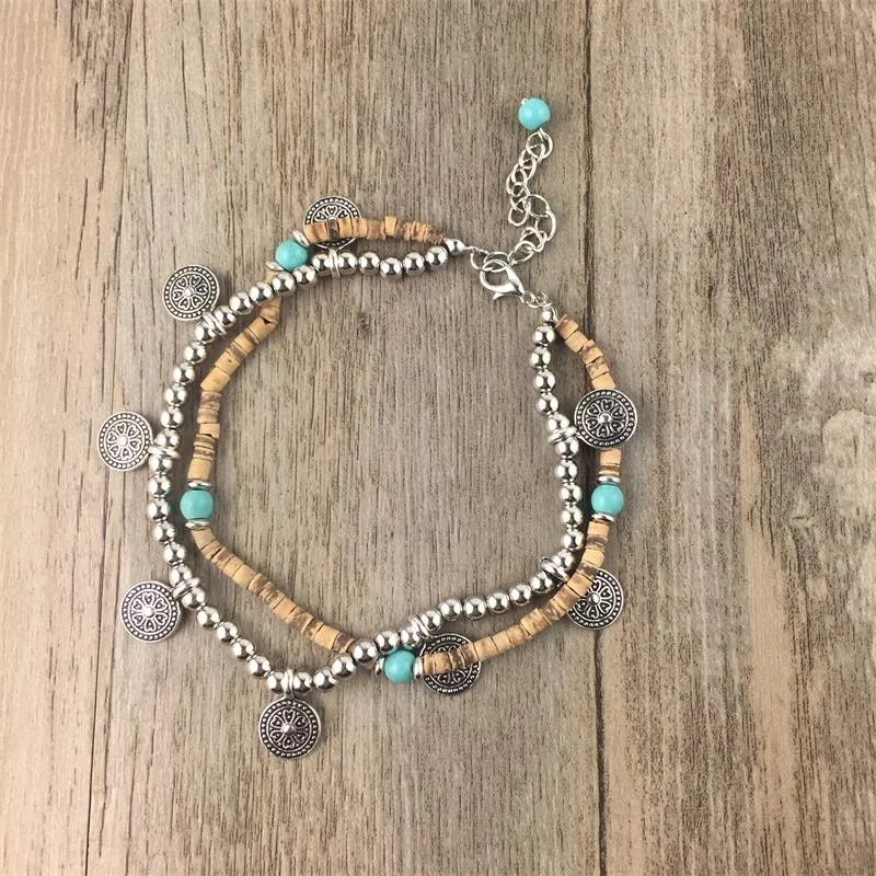 2018 new BAREFOOT SANDALS Boho barefoot beach bohemian anklet Hippie style Ankle bracelet Handmade Gypsy Wedding party jewelry