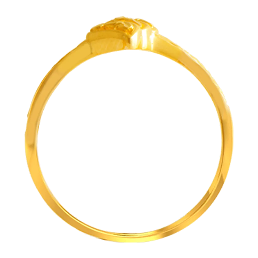 22KT Yellow Gold Ring For Women