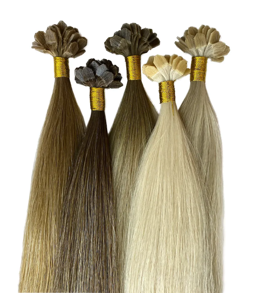 22" Keratin V-tip Hair Extensions (25g)