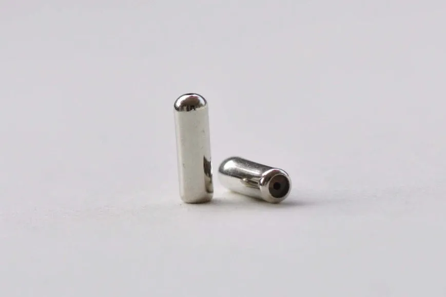 50 pcs Platinum Stick Pin Bottom Clutch Rubber Stoppers Backs A8729