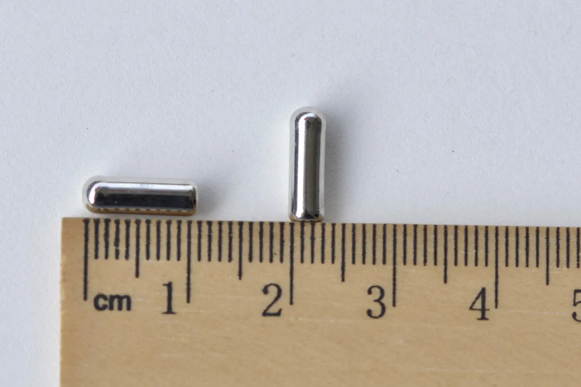 50 pcs Platinum Stick Pin Bottom Clutch Rubber Stoppers Backs A8729