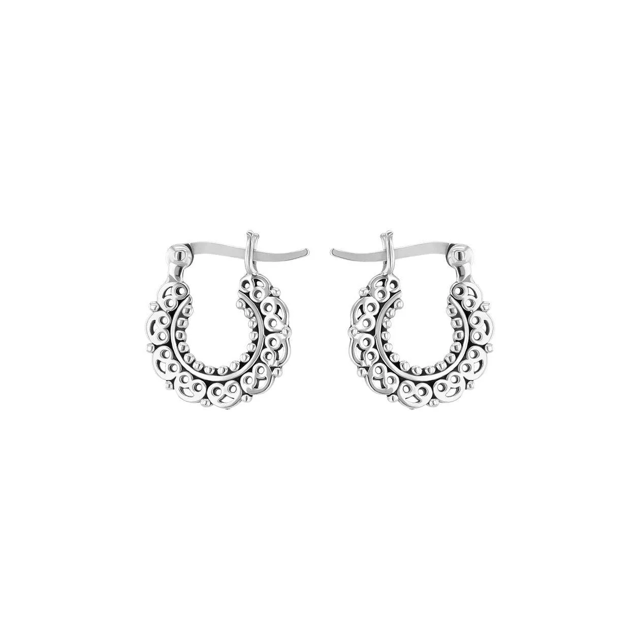 925 Silver Plated Silver Earrings