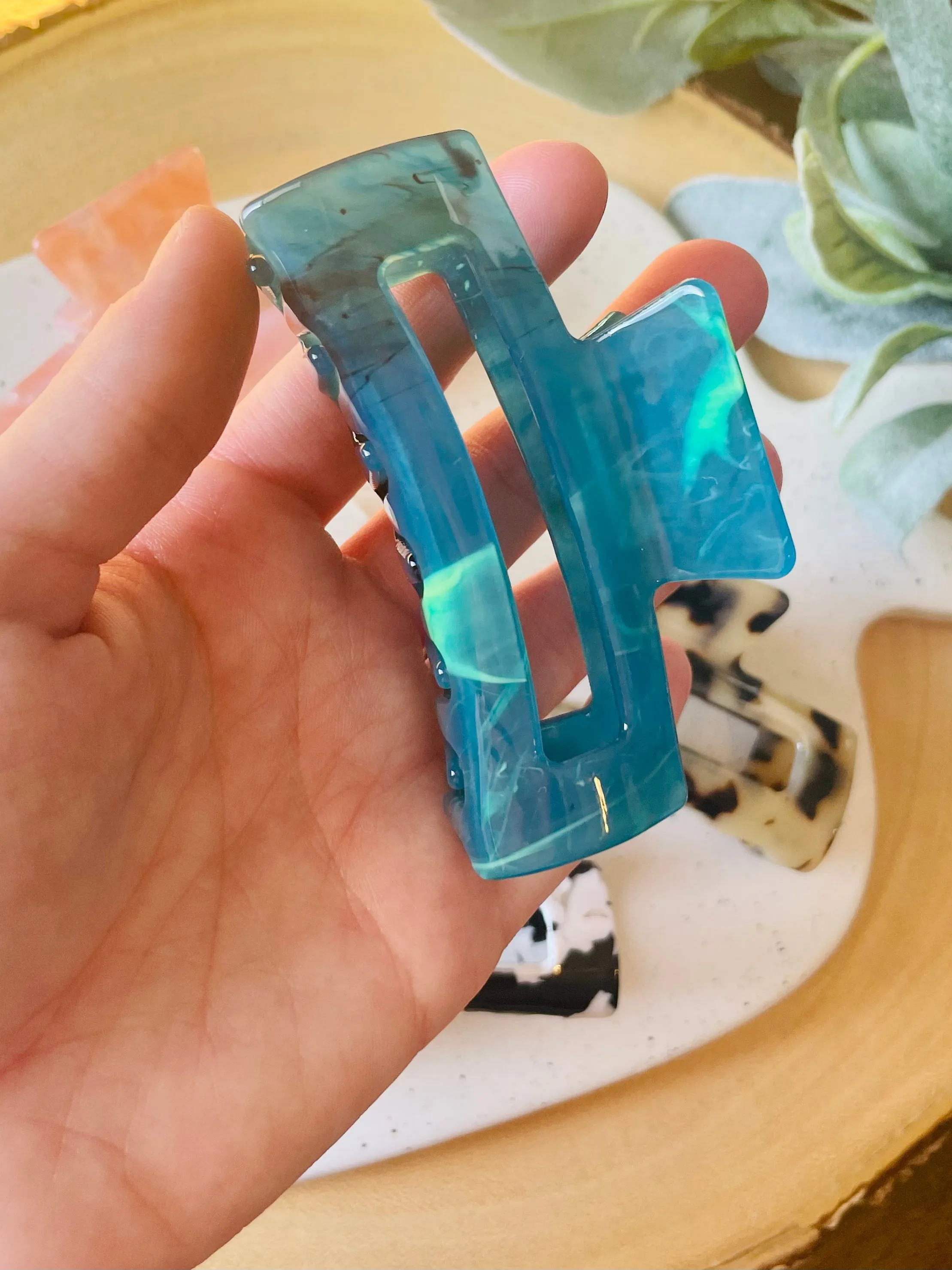Acetate Claw Clips