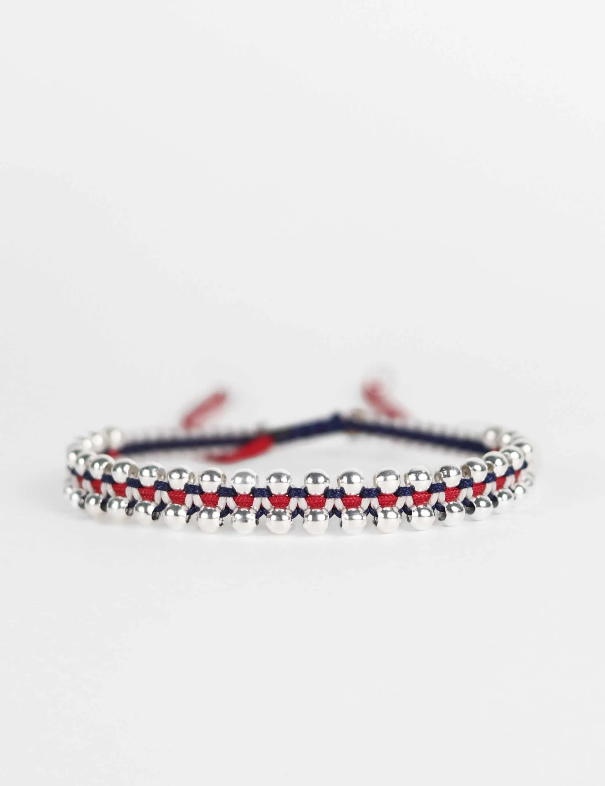 Ally Silver Bracelet ??Red, White & Blue