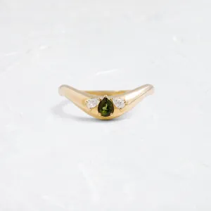 Amplify Band with Green Tourmaline