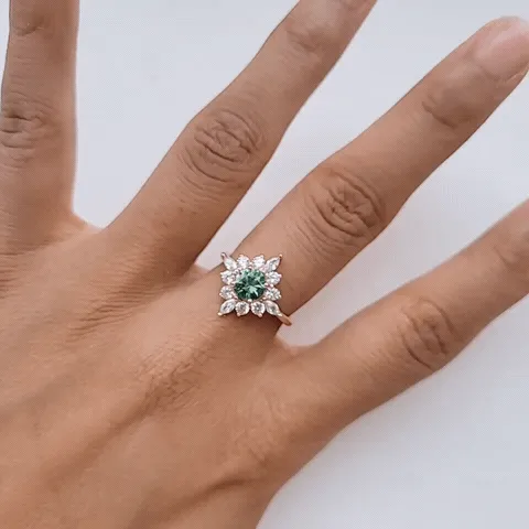 Anna Ring - Light Emerald