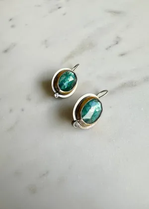 Austin Titus | Teal Kyanite   Topaz Earring