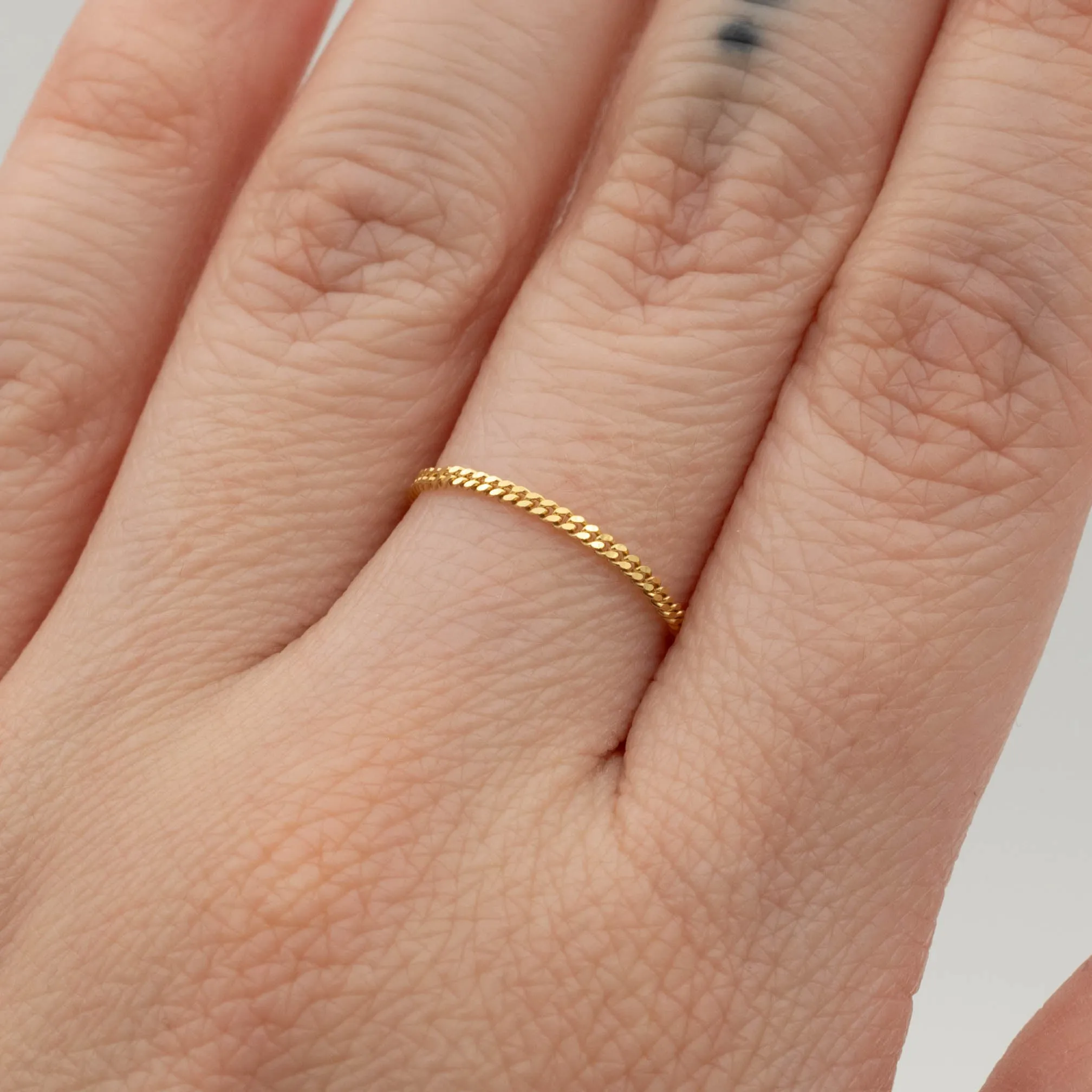 Baby Cuban Chain Ring
