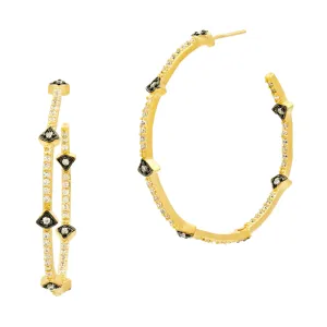 Best Selling Pav?? Arrow Hoop Earrings
