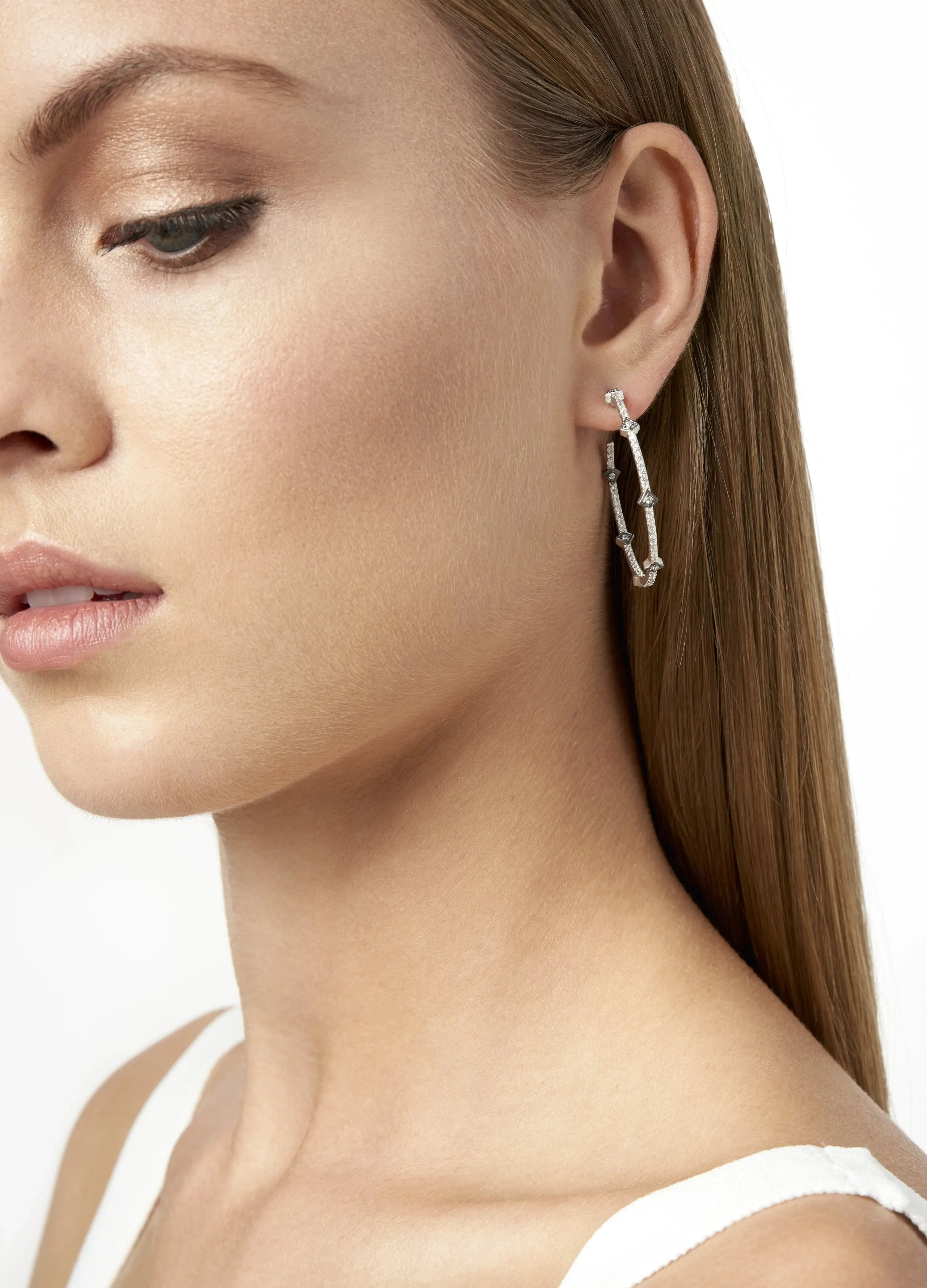Best Selling Pav?? Arrow Hoop Earrings