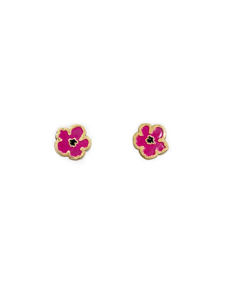 Blossom Stud  - Magenta