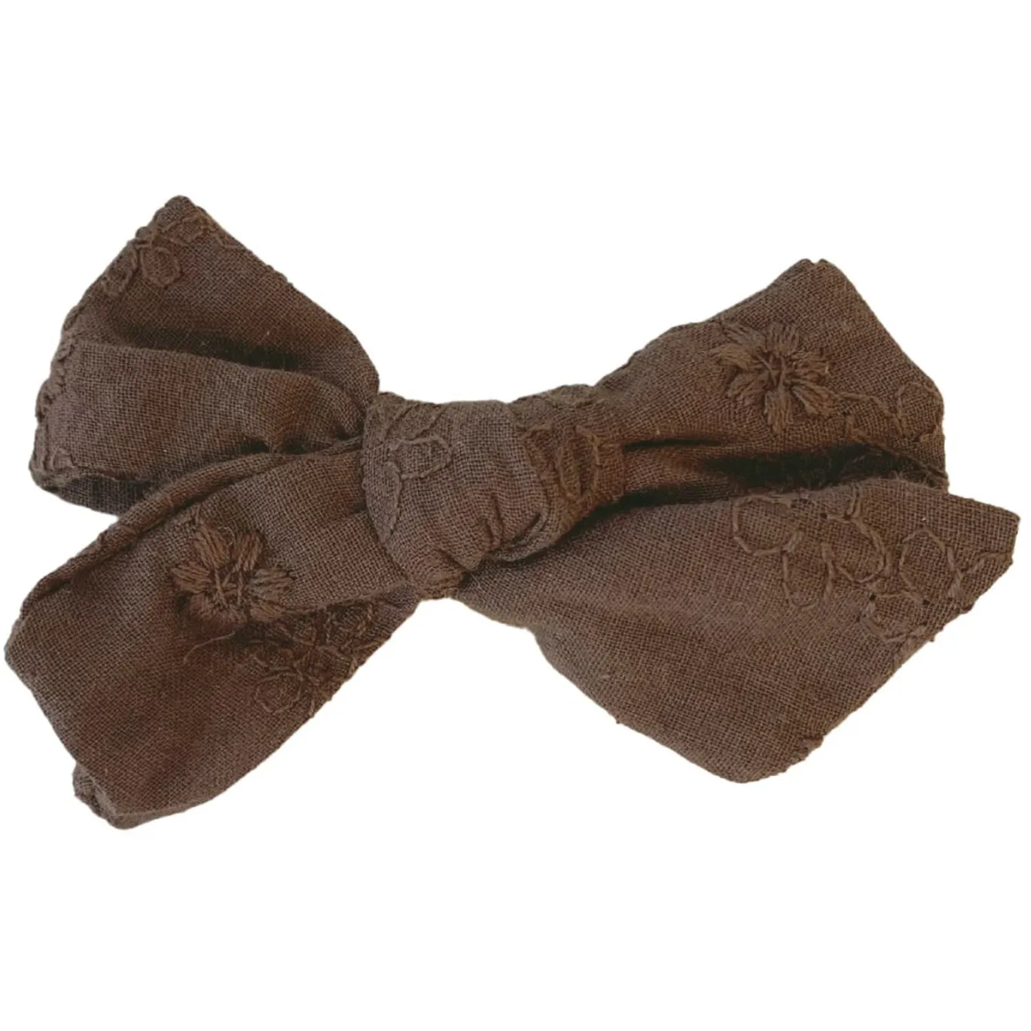 Bow's by St?r Alvilda Bow - Brown Embroidered