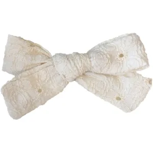 Bow's by St?r Dorthea Bow - White Embroidered
