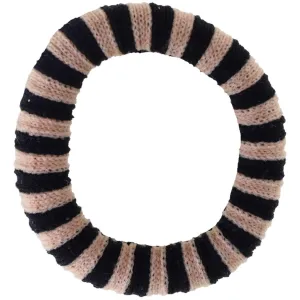 Bow's by St?r Ea Hair Elastic - Black/Rose Striped 6-pack