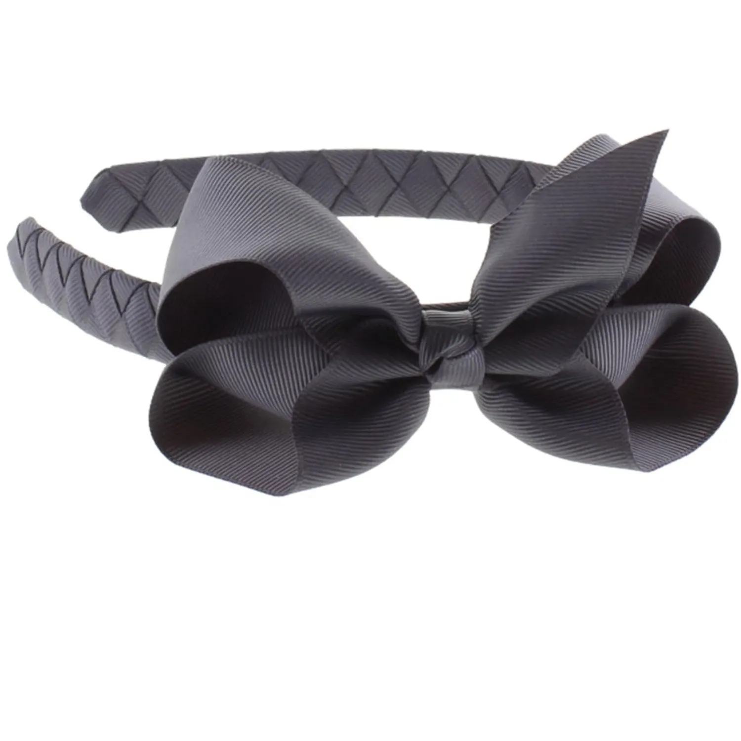Bow's by St?r Hairband Classic Large Bow - Anthracite