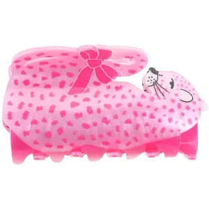 Bow's by St?r Leopard H?rklemme - Rosa/R?d