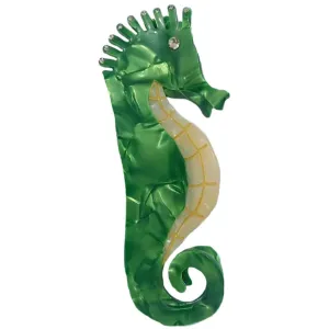 Bow's by St?r Seahorse Hair Clip - Green