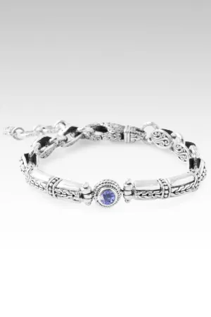 Brave Faith Bracelet? in Tanzanite