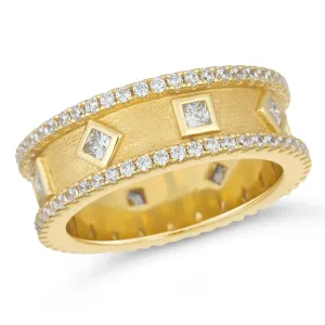 Byzantine Diamond Crystalline Band