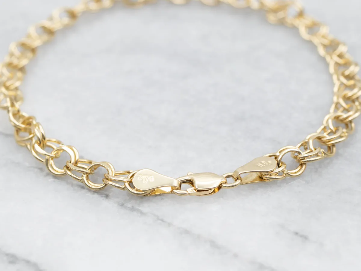 Charm Bracelet with Lobster Clasp