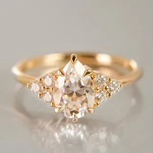 Classic Diamond Holly Ring