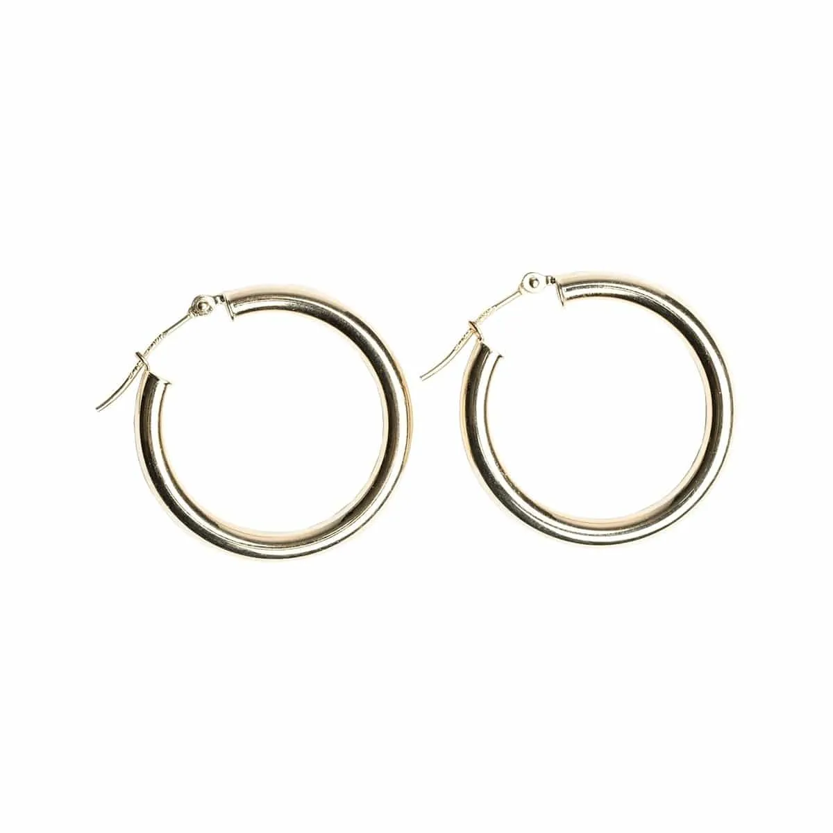 Classic Gold Hoop Earrings