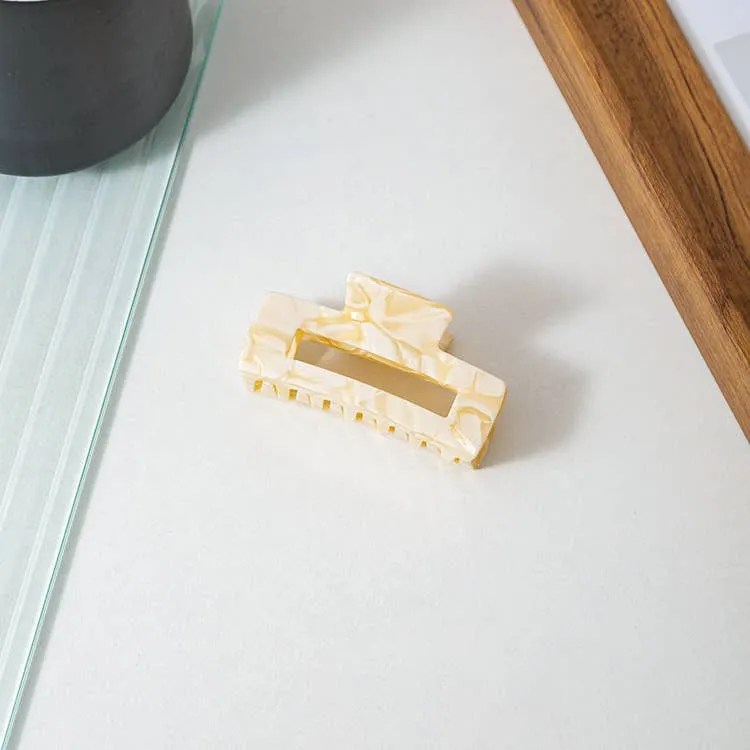 Classic Rectangular Claw Clip
