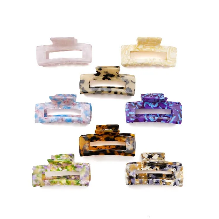 Classic Rectangular Claw Clip