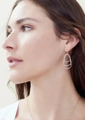 Colleen Mauer Designs | Multi Triangle Earrings