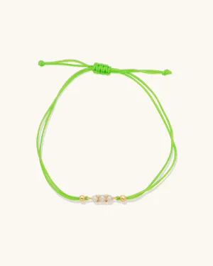 Colored Cord Circa Pearl Bracelet