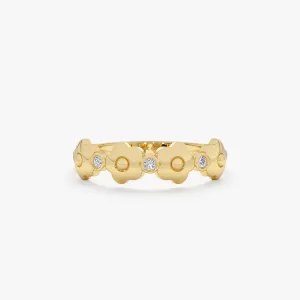 Diamond Daisy Ring, Melinda