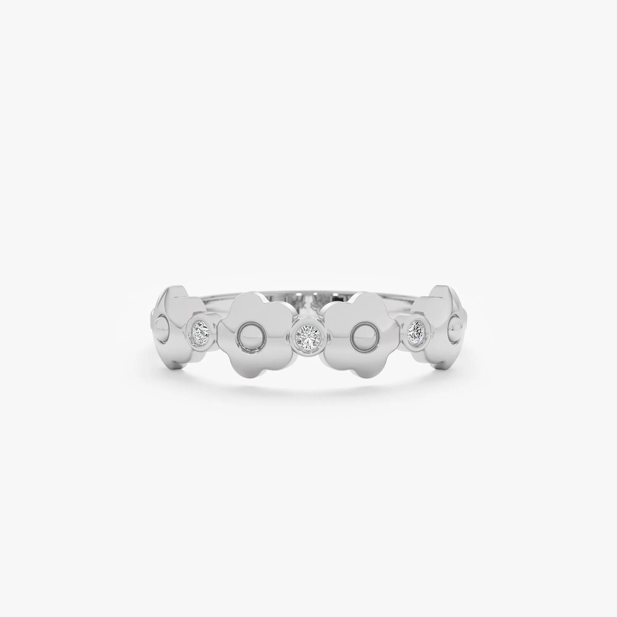 Diamond Daisy Ring, Melinda