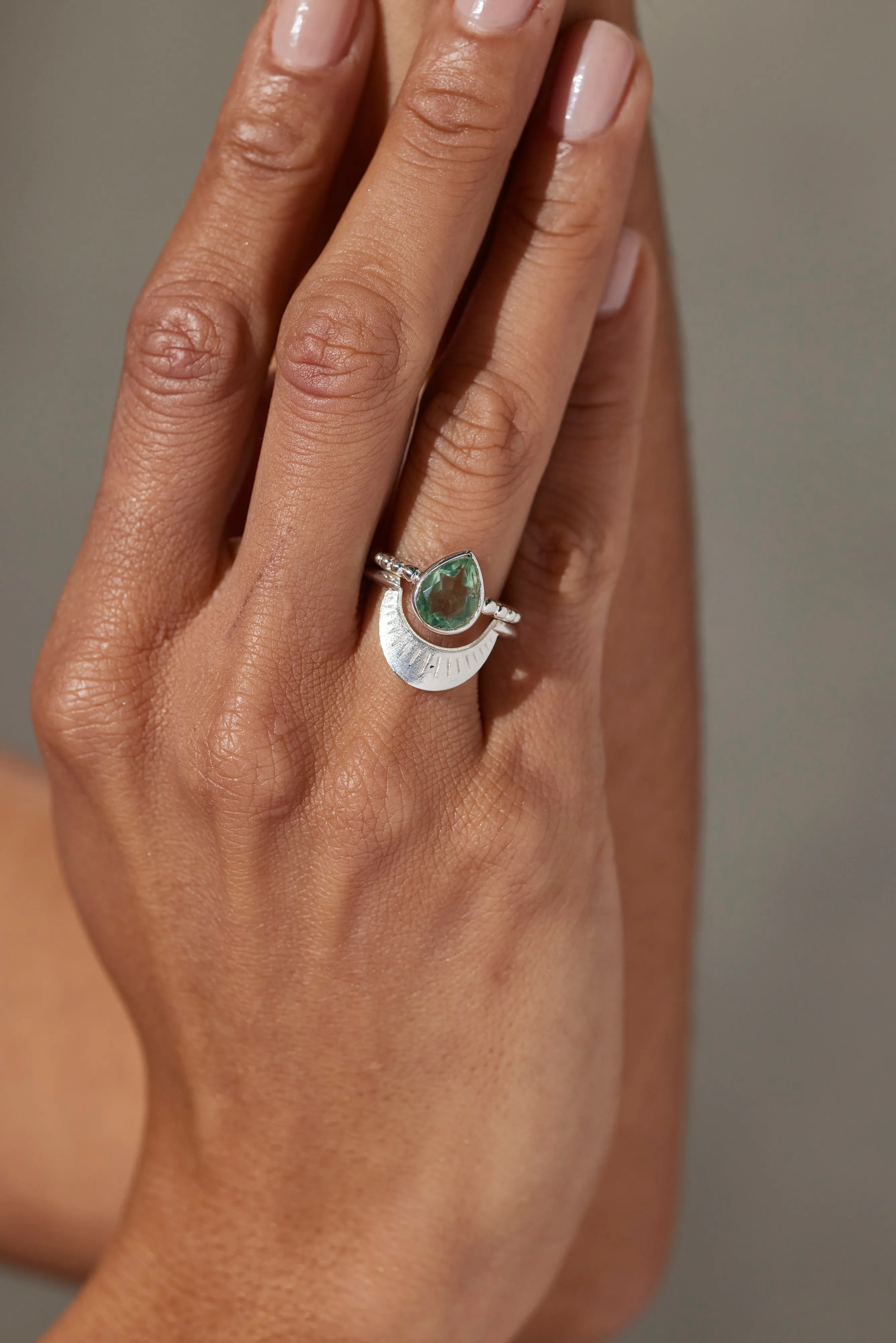 Dusk Brushed Silver Halo