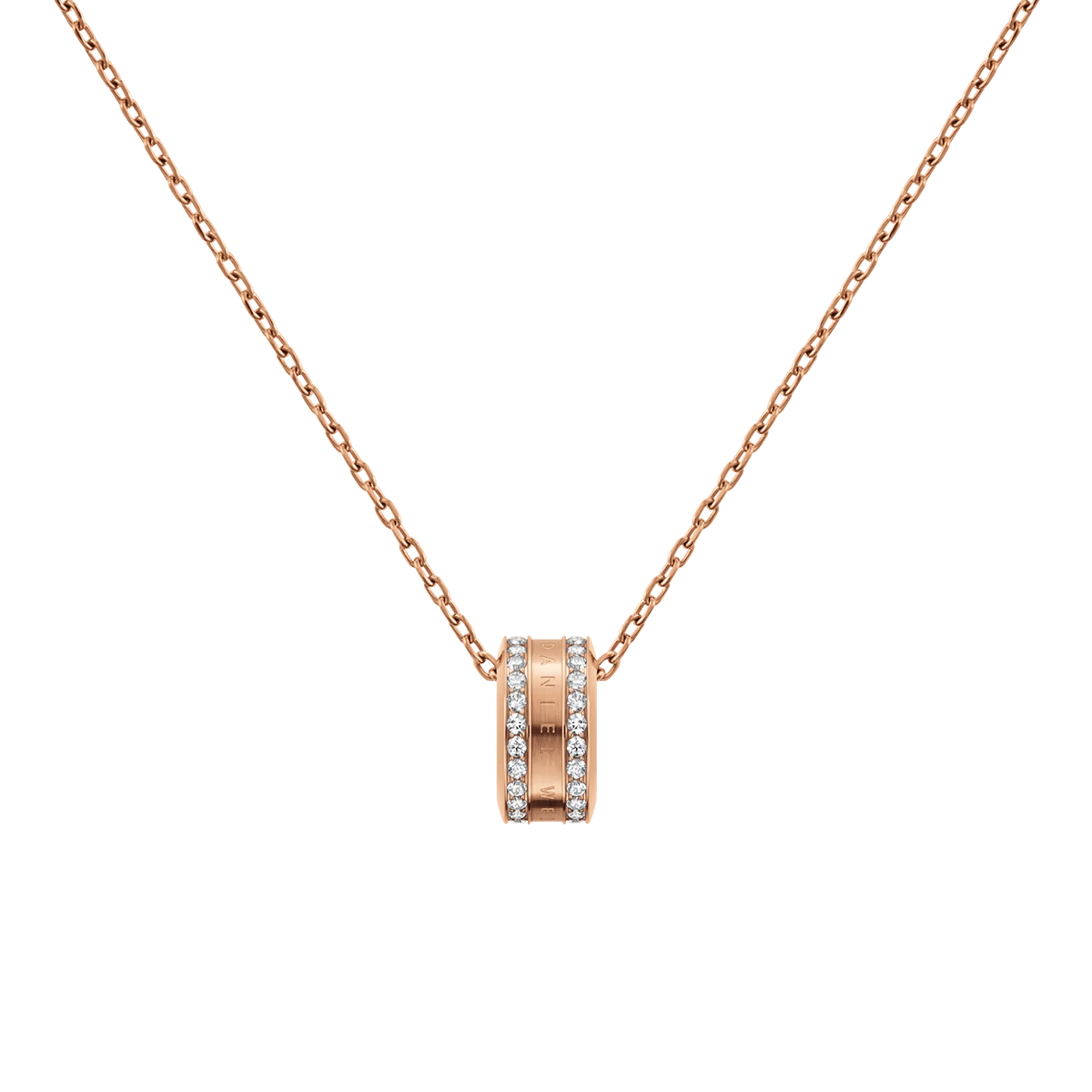 Elan Lumine Necklace Rose Gold