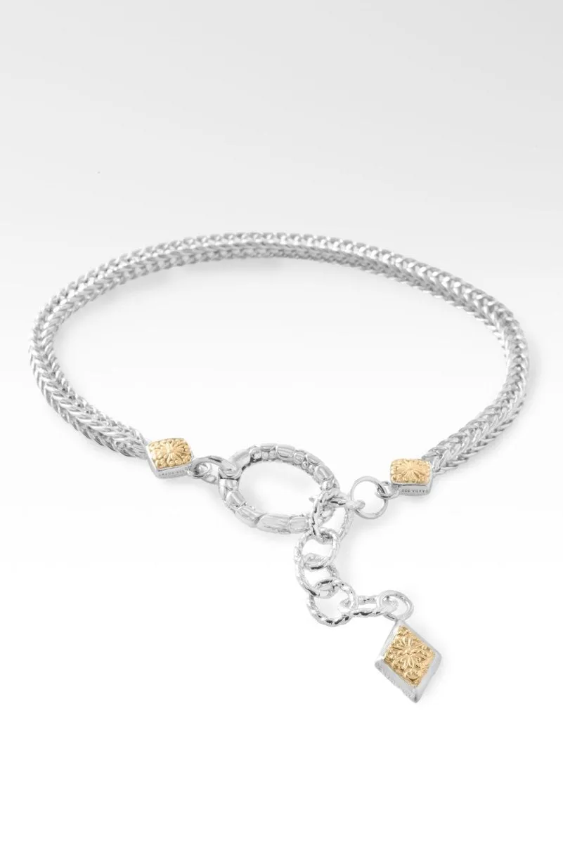 Embrace Freedom Bracelet? in 18K Gold & Rhodium Over Sterling Silver