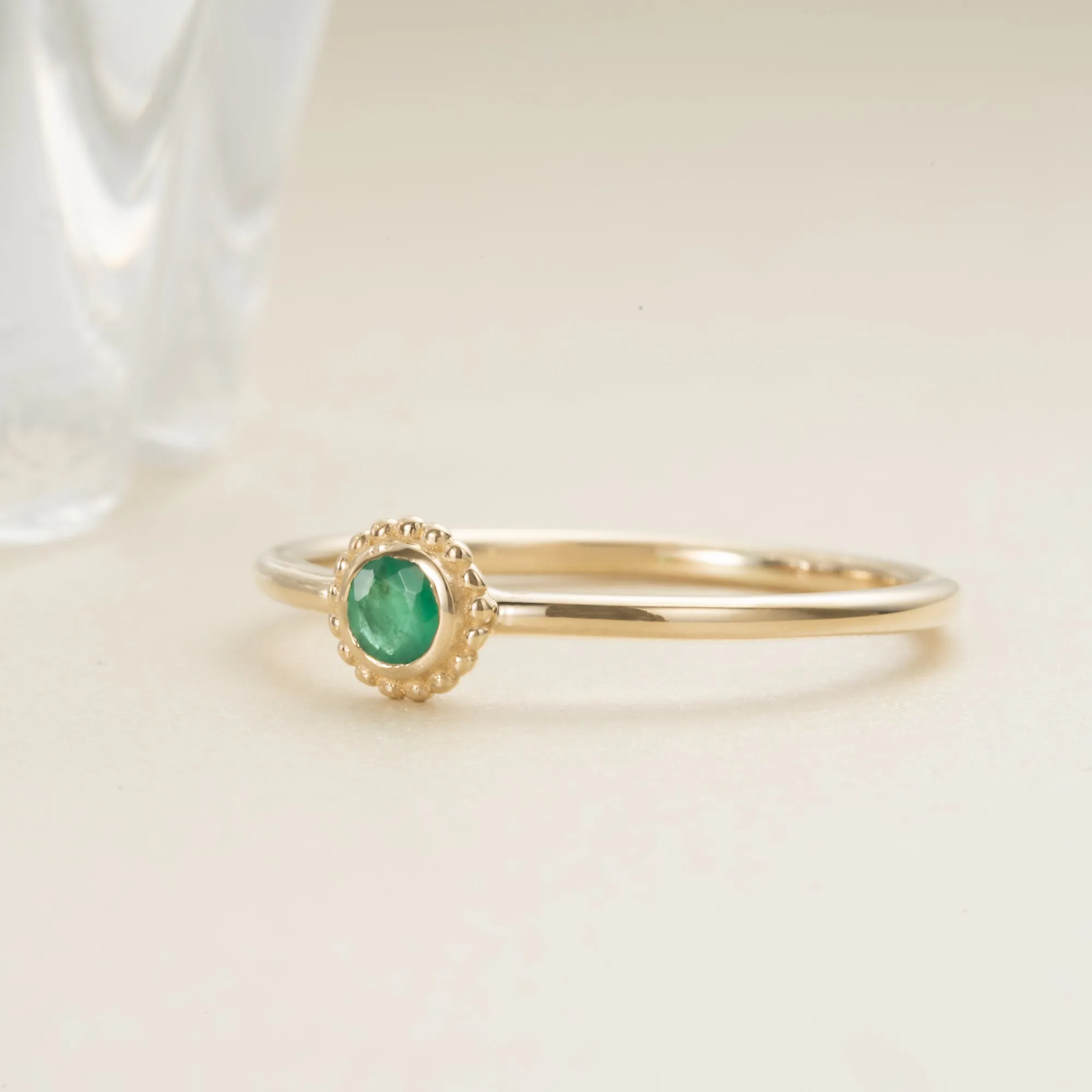 Emerald Art Deco Ring, Winnie
