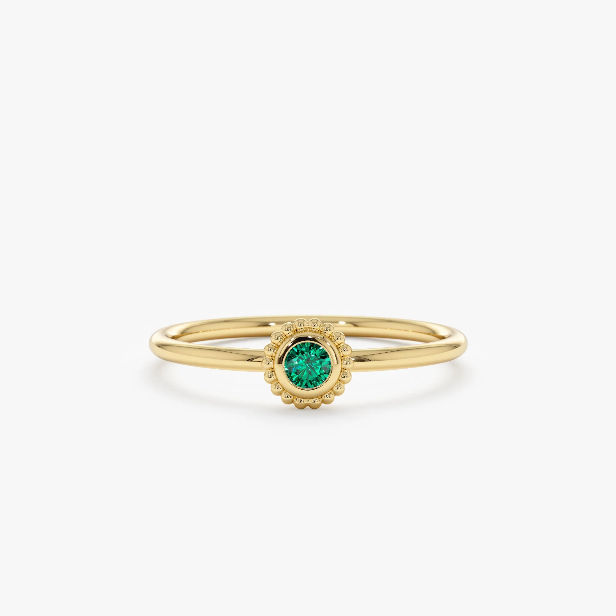 Emerald Art Deco Ring, Winnie