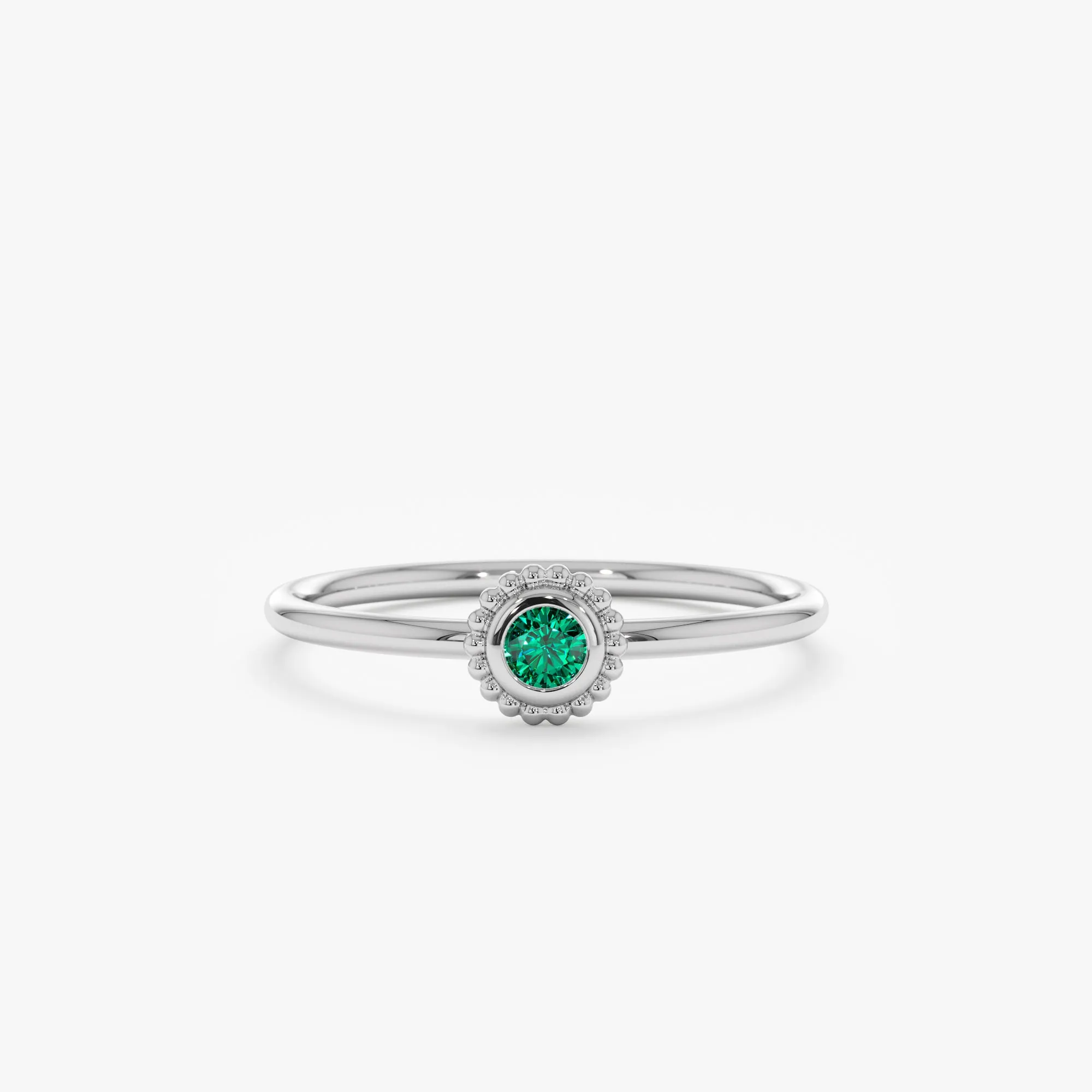 Emerald Art Deco Ring, Winnie