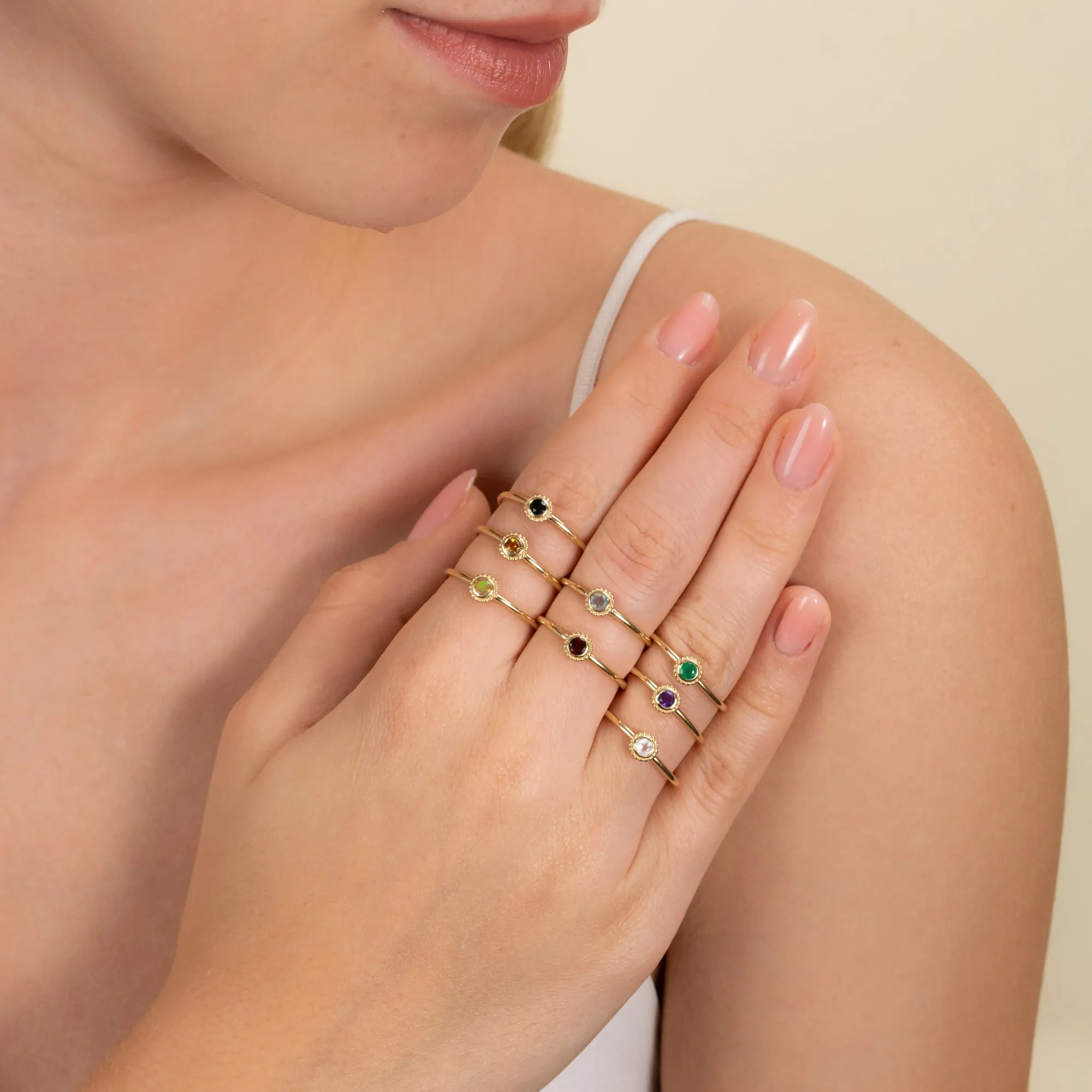 Emerald Art Deco Ring, Winnie