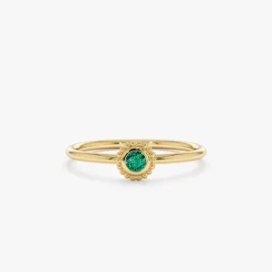 Emerald Art Deco Ring, Winnie