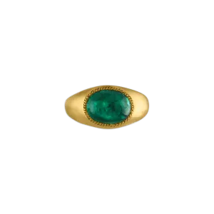 Emerald Roz Ring