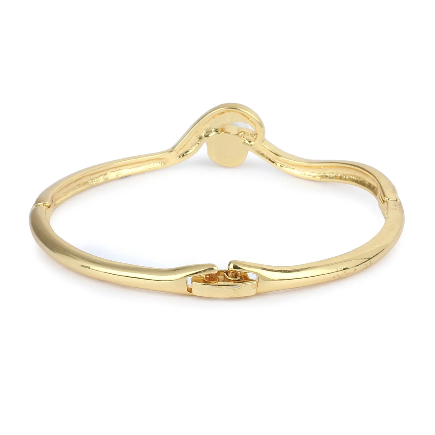 Estele Gold Plated Pearl Bracelet for women