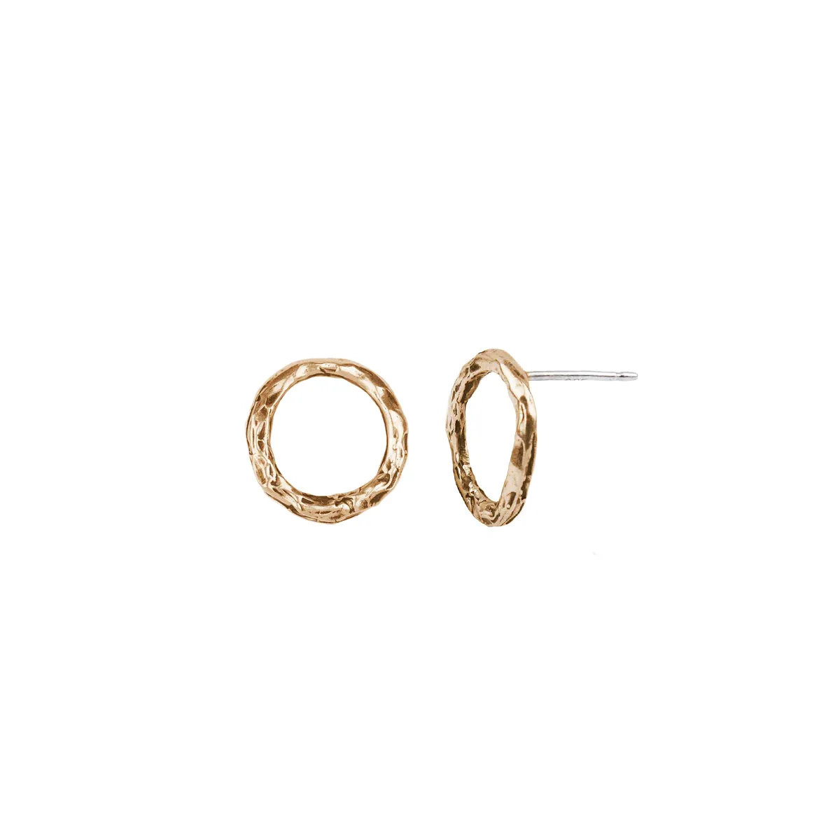 Extra Small Open Circle Studs