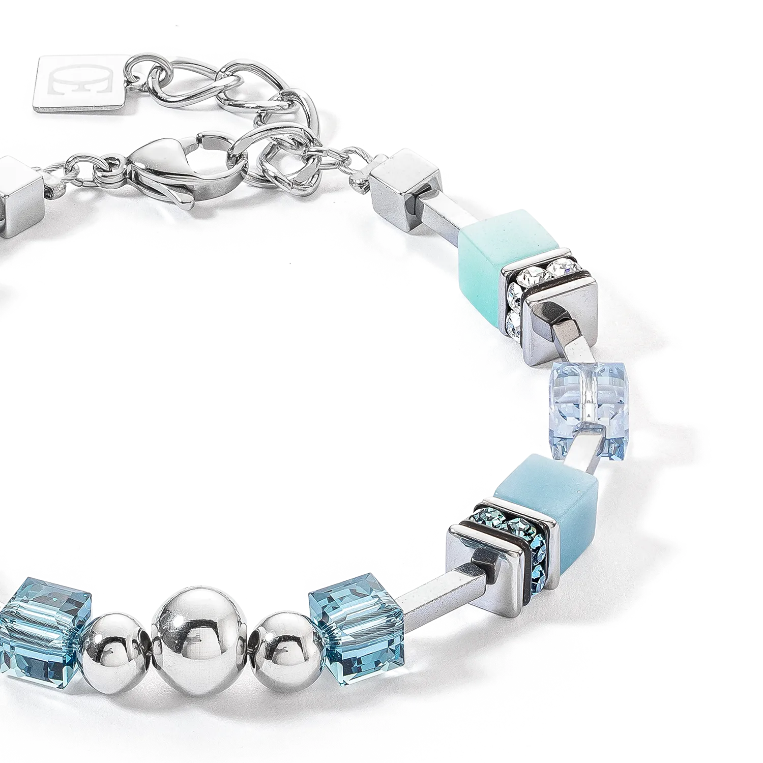 GeoCUBE? Fusion Spheres bracelet ice blue