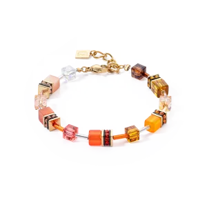 GeoCUBE? Iconic bracelet Sunset gold