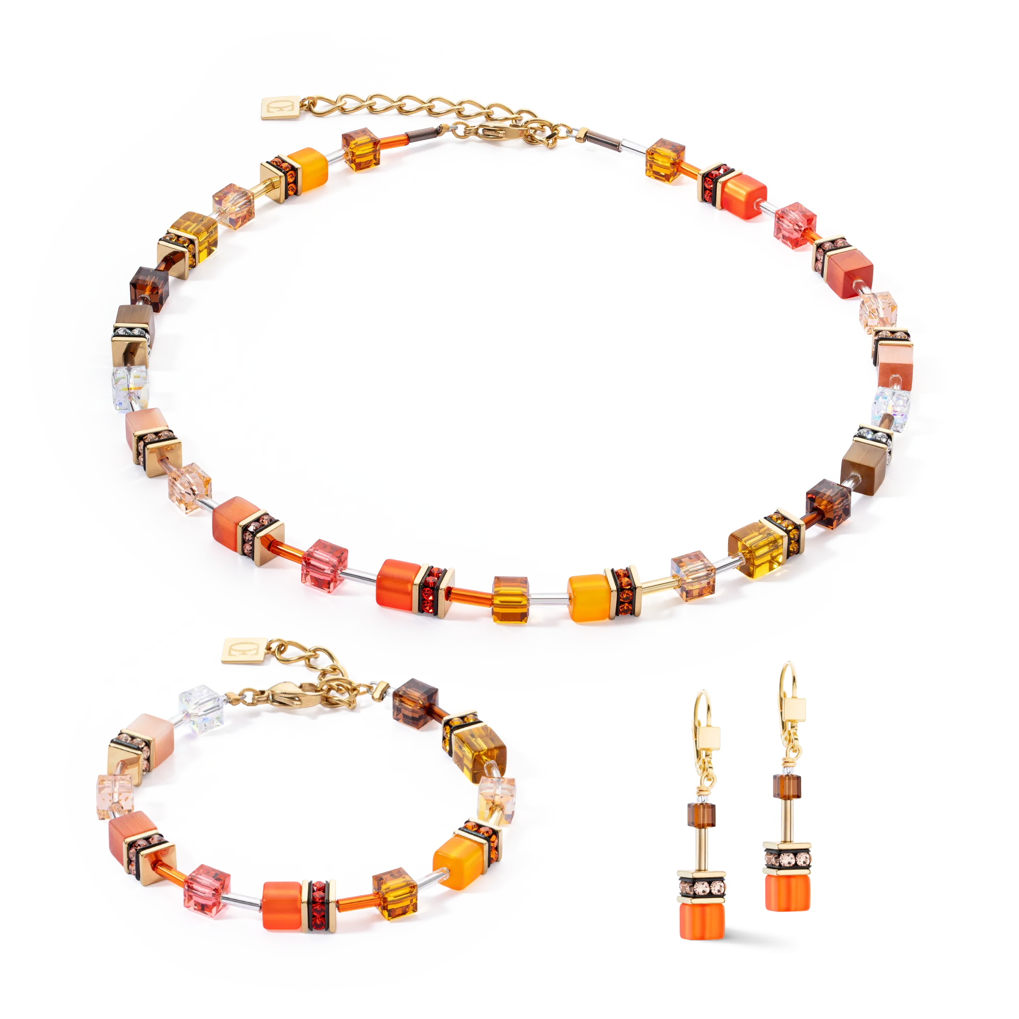 GeoCUBE? Iconic bracelet Sunset gold