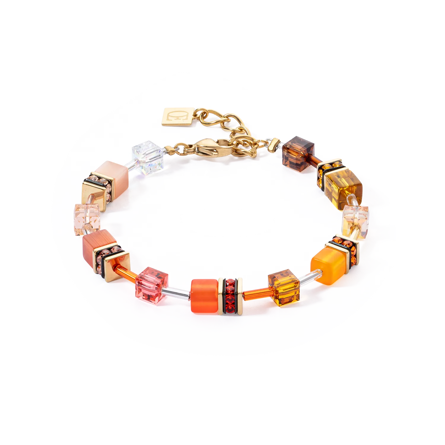 GeoCUBE? Iconic bracelet Sunset gold