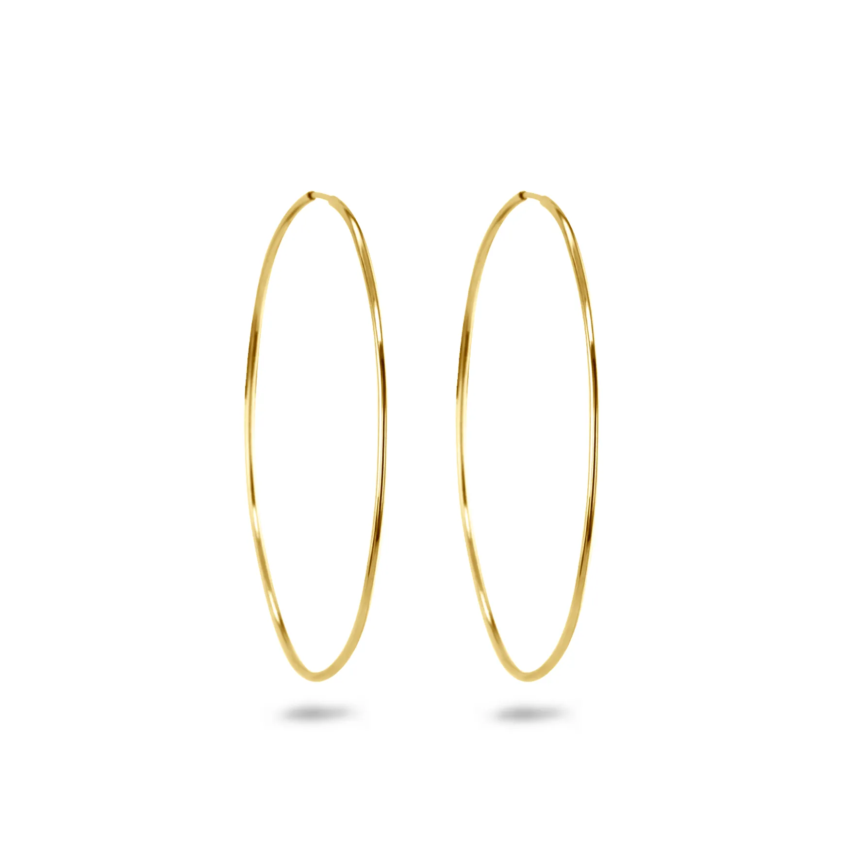 Gold earrings 18k yellow gold